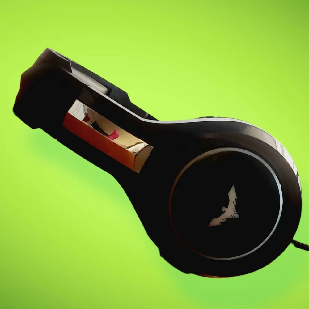 Black Hawk | Gaming USB Headset | GH-05 | 2-In-1 PC Adapter | PS4 | Xbox One |